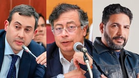 Gustavo Petro se refirió a Mario Fernández y Agmeth Escaf.