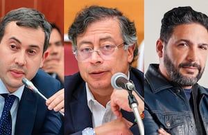 Gustavo Petro se refirió a Mario Fernández y Agmeth Escaf.