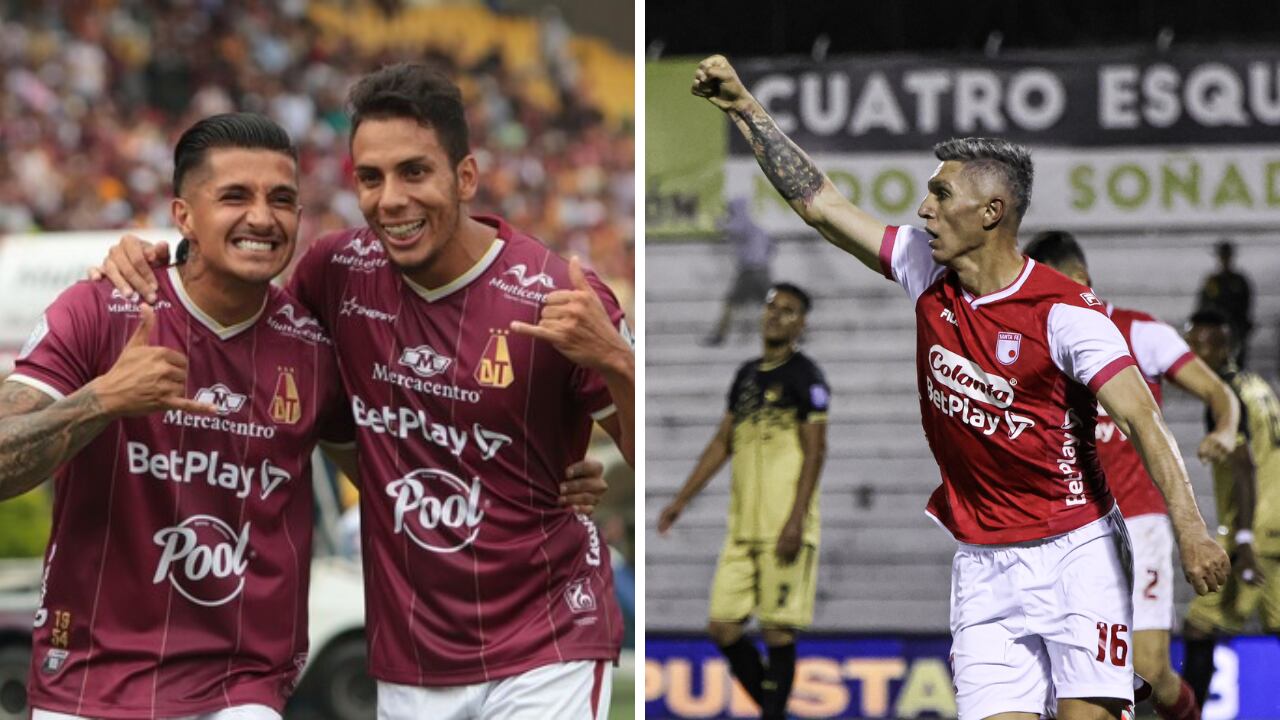 Tolima y Santa Fe están en la parte alta de la tabla