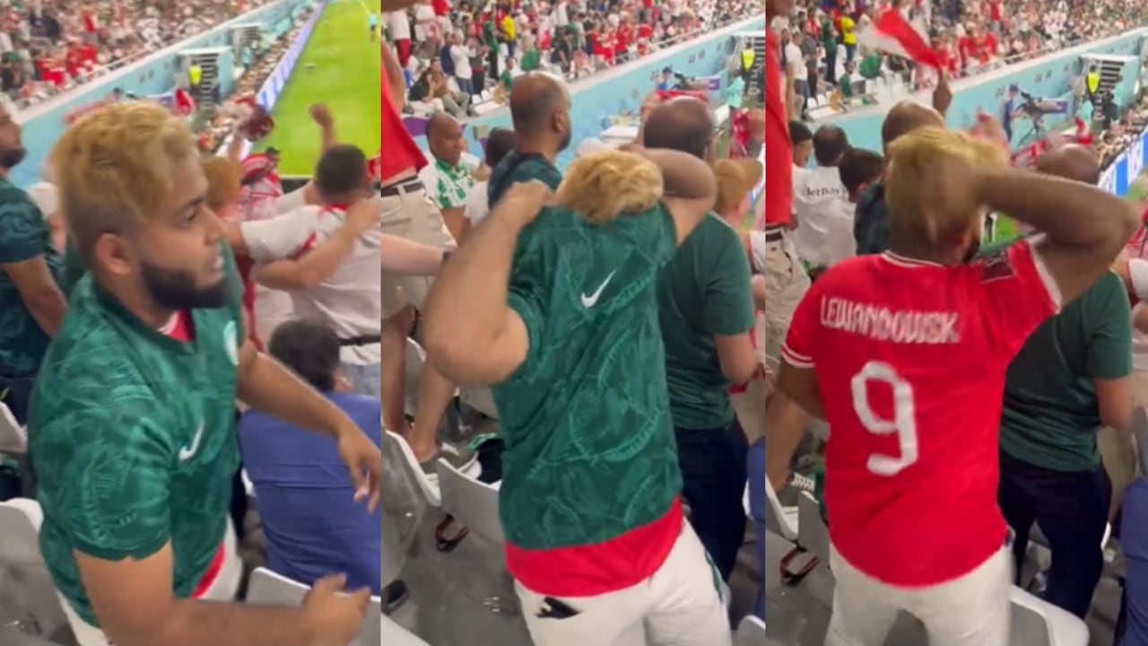 Hincha Qatar 2022. Foto: Captura de pantalla Twitter goh (@50grampus_tmj).