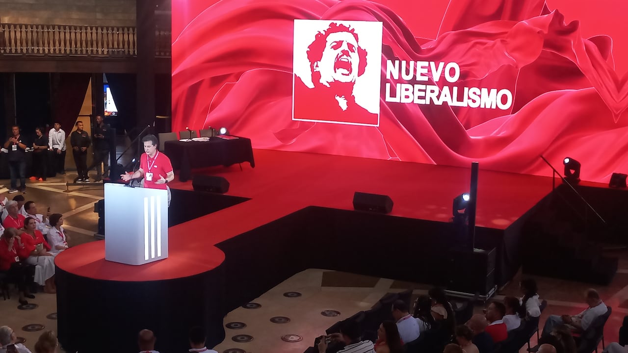 Juan Manuel Galán en la convención del Nuevo Liberalismo