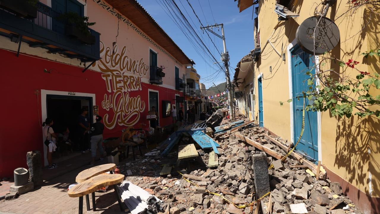 El municipio de Roldanillo, Valle del Cauca, quedó gravemente afectado tras el terremoto.