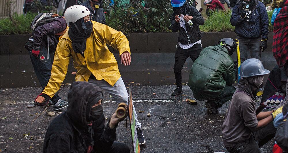   El indulto a miembros de la primera línea detenidos fue una de las principales promesas del petrismo.