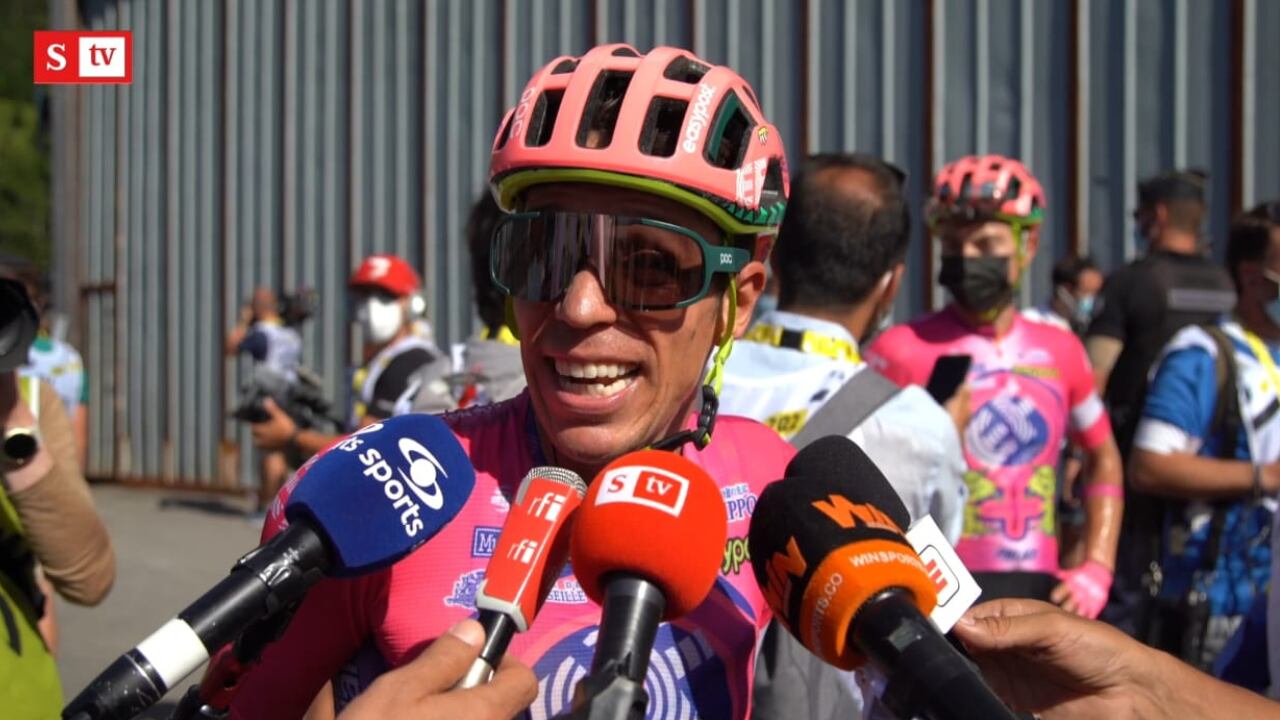 Rigoberto Urán conversó con Semana en la Ruta tras la etapa 10 del Tour de Francia 2022