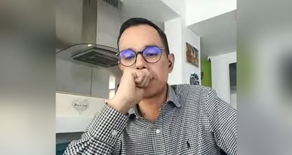 El periodista Diego Guauque, en Vicky en SEMANA