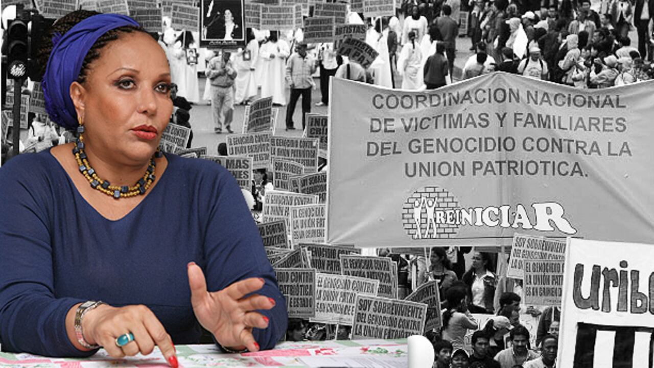 La exsenadora Piedad Córdoba le pide al gobierno parar el estigma contra la Marcha Patriótica.
