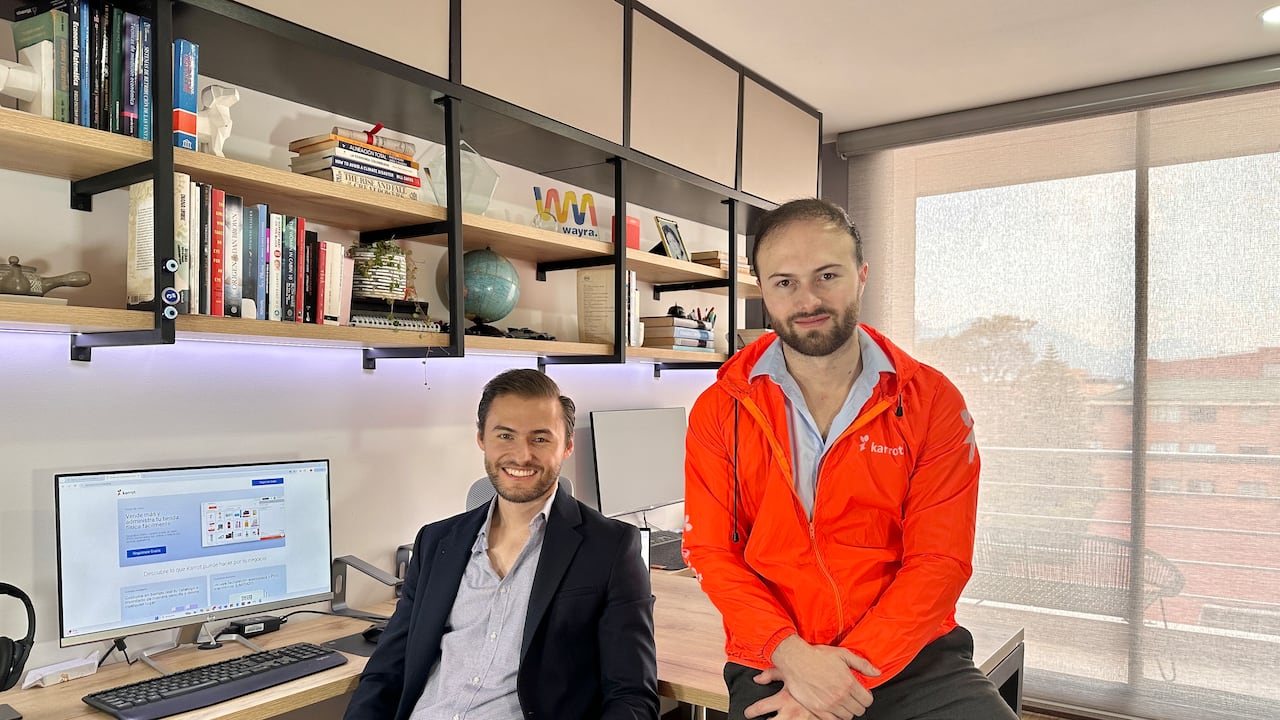 Hermanos Santiago y Juan Pineda, fundadores de Karrot.