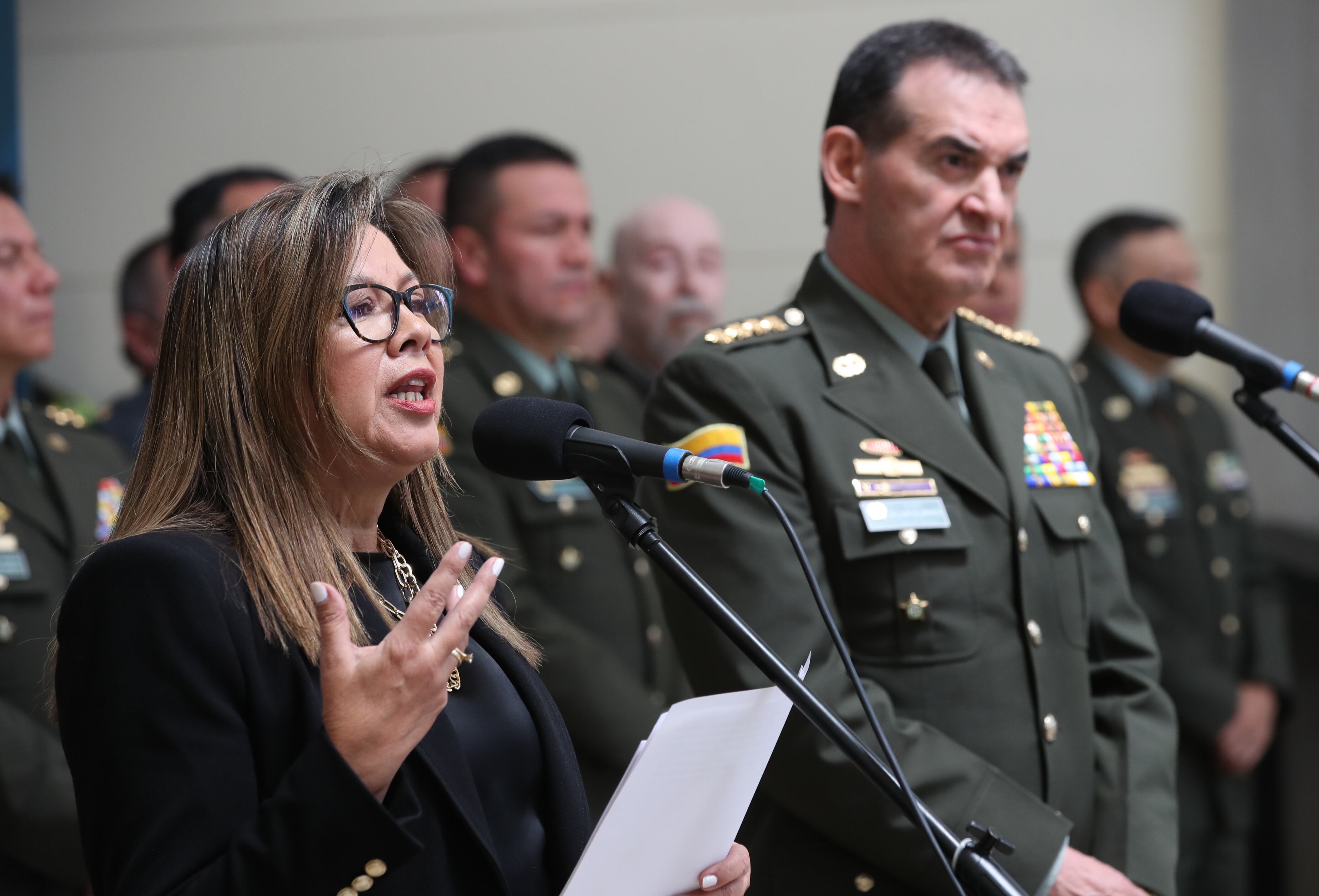 Cumbre Policía Nacional y la Fiscalía Con la señora fiscal Luz Adriana Camargo  ‘Encuentro de Articulación Estratégica Territorial' de la Fiscalía General de la Nación y el  general Salamanca director general de la Policía Nacional