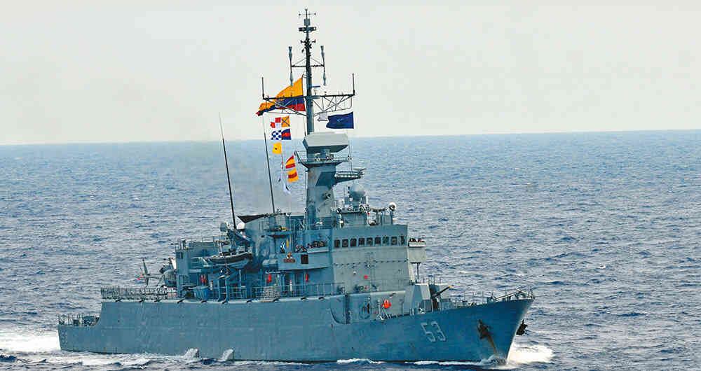 Fragata Misilera ARC Antioquia.