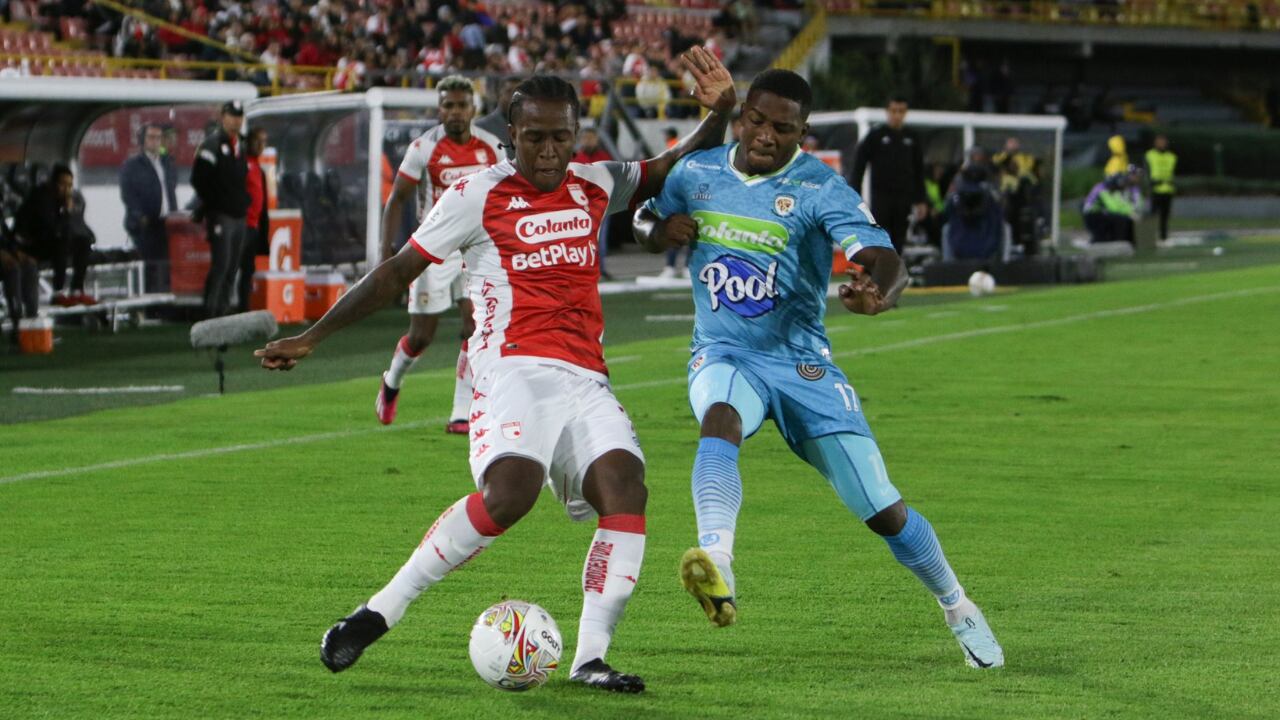 Santa Fe hizo su estreno ante Jaguares en la Liga Betplay 2023-II.