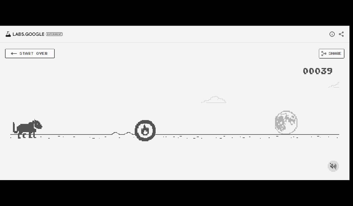 GenDino permite alterar todos los elementos del popular juego del dinosaurio de Google.