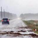 Las inundaciones se producen tras las fuertes lluvias en el suroeste del país. Foto: EFE.