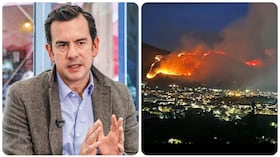 El Gobierno Nacional reporta una disminución en la velocidad de las llamas que afectan la zona rural de Villa de Leyva.