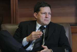 Wilson Ruiz Orejuela, ministro de Justicia.