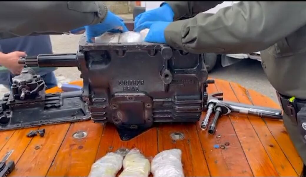 Algunas de las sustancias estupefacientes estaban listas para ser enviadas al exterior