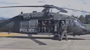 Inicia traslado de altos mandos militares hacia El Plateado.