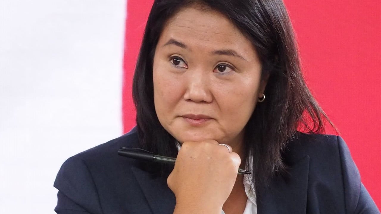 Keiko Fujimori anunció la separación de su esposo en buenos términos.