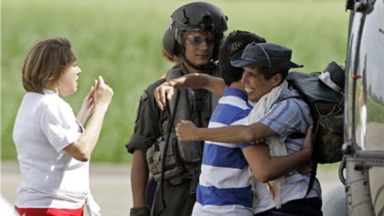 Estas son las primeras imágenes que se conocieron de Alan Jara, en libertad.