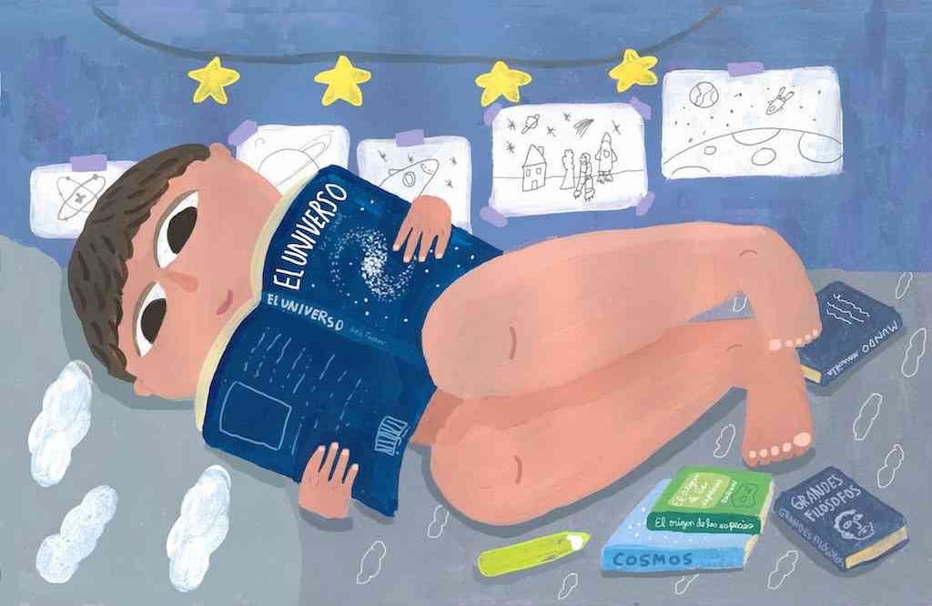 Ilustración de La Watson para 'El universo humano', de Elmo Valencia.