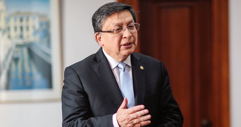 Jorge Enrique Ibáñez Najar Presidente de la Corte Constitucional y ponente 