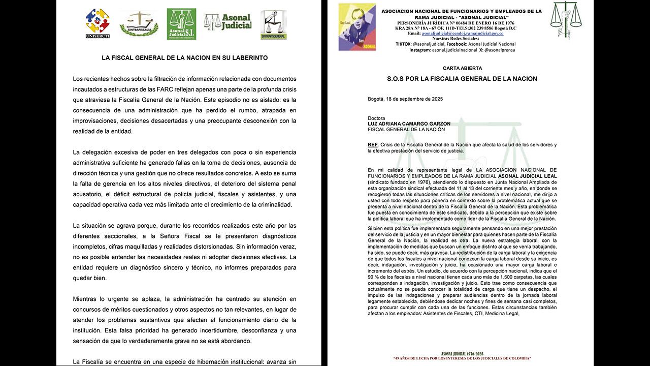 Fiscales que hablaron con SEMANA y los sindicatos de la Justicia advierten sobre el caos. El archivo de procesos se ha convertido en la única alternativa para descongestionar los despachos.