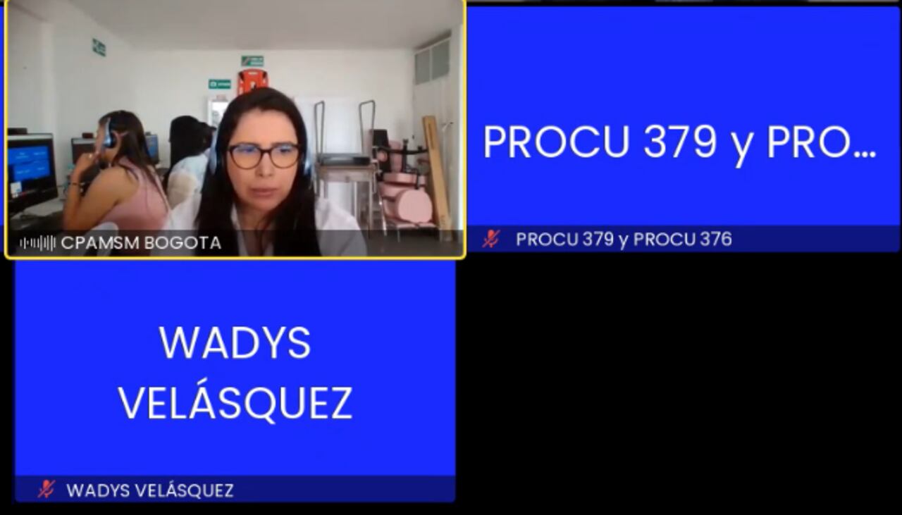 Aida Merlano, a imputación de cargos por sus cinematográfica fuga.