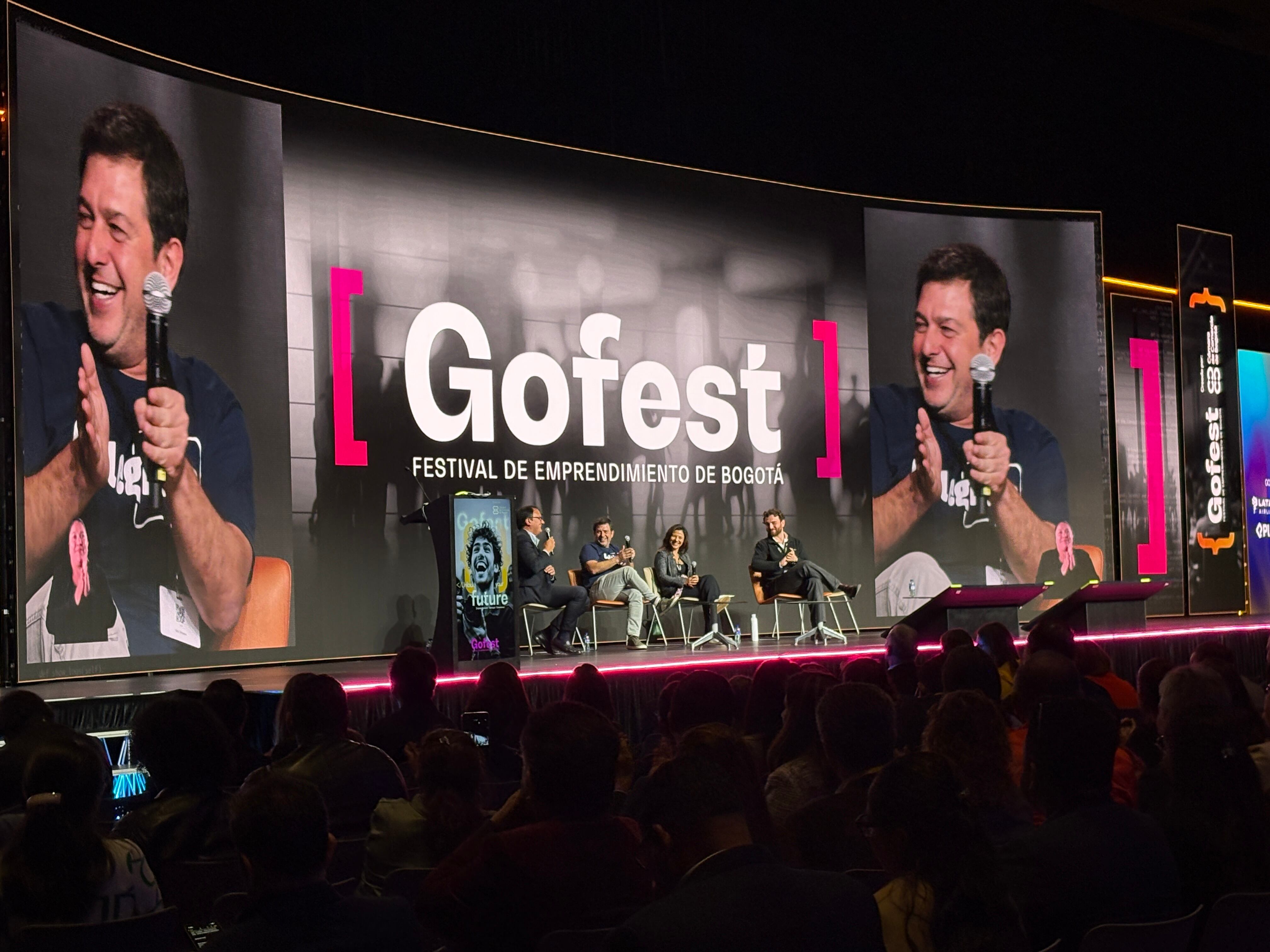 Gofest, festival de emprendimiento de Bogotá, celebrado del 26 al 30 de agosto.