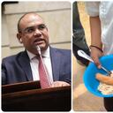 El senador Antonio Correa denunció mala alimentación en el departamento de Córdoba.