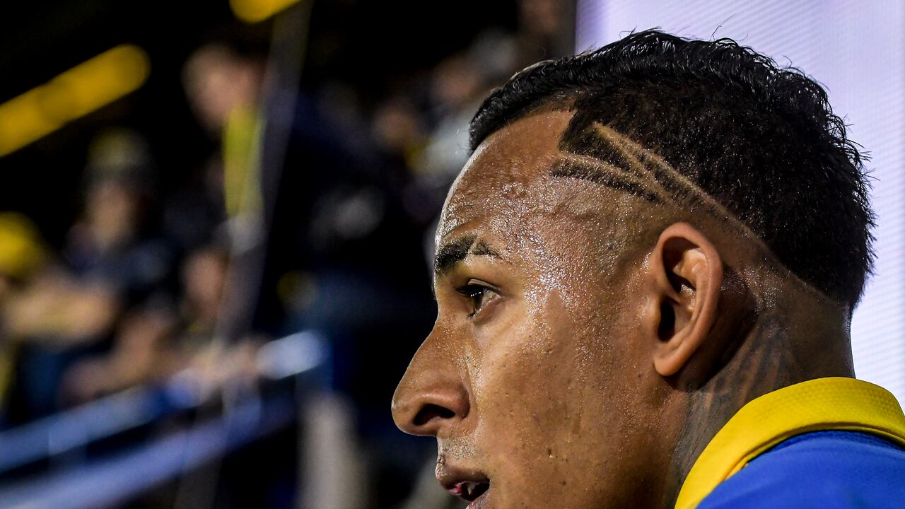 Sebastián Villa no entrena con Boca Juniors.