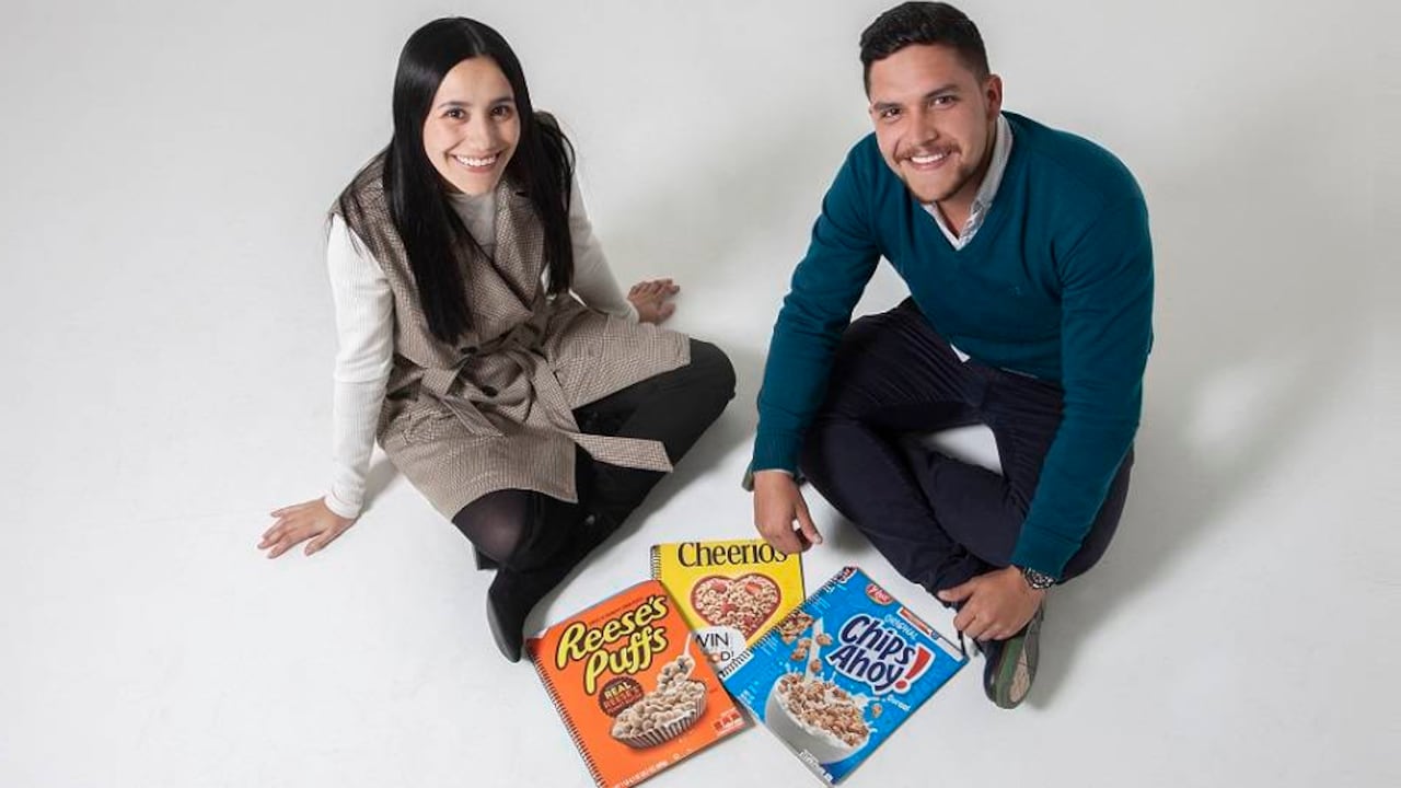 Valeria Suárez y Juan Diego Mosquera, miembros de Ya Tengo Donde Escribir.