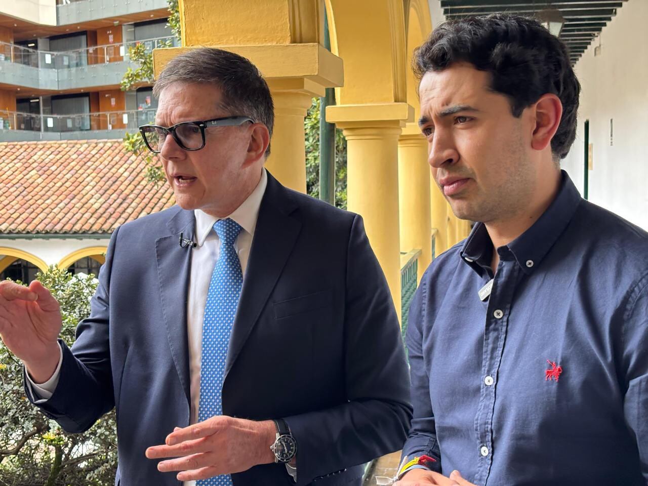 Wilson Ruiz y Daniel Briceño