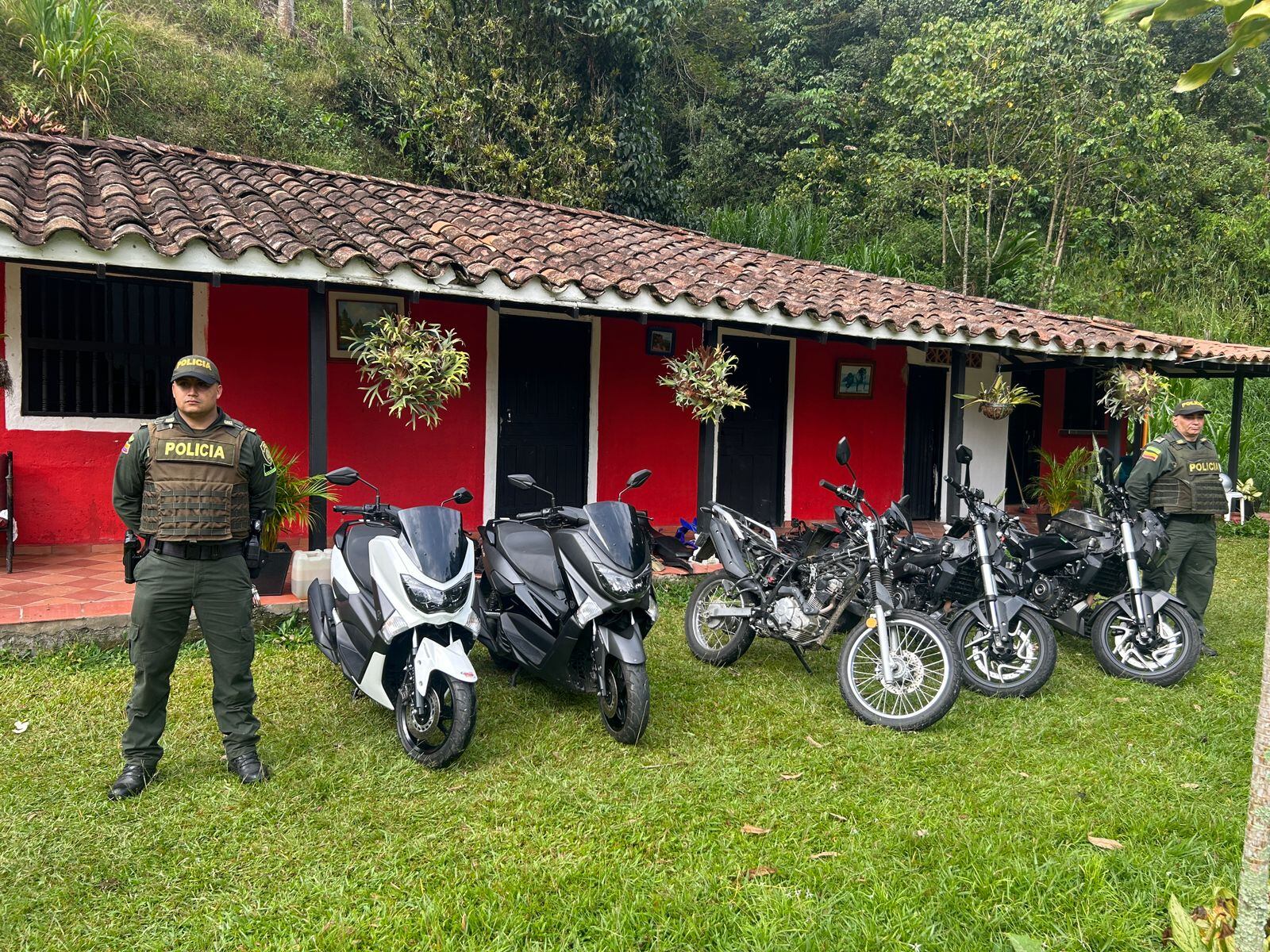 Hurto de motos en Antioquia