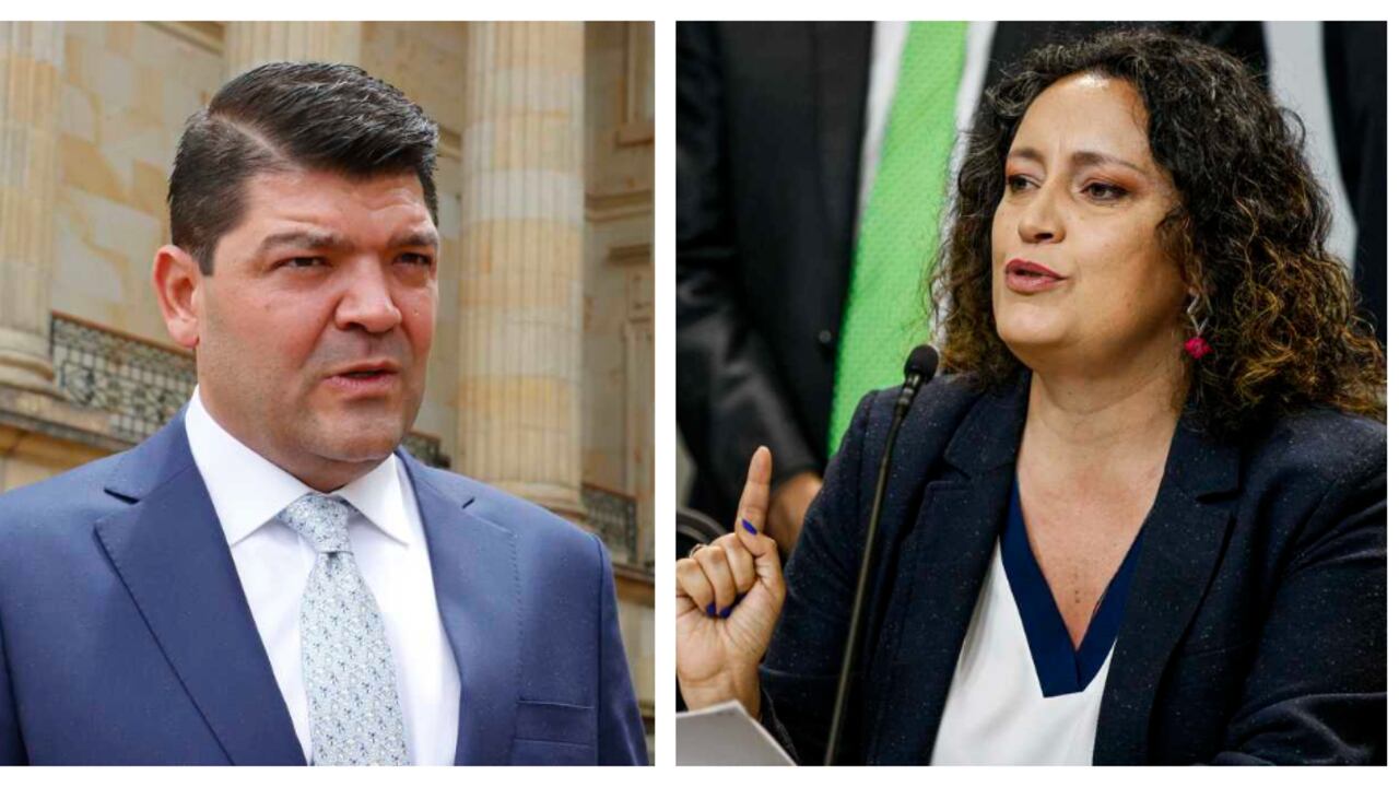 Juan Diego Gómez y Angélica Lozano se enfrentaron por el proceso de selección.