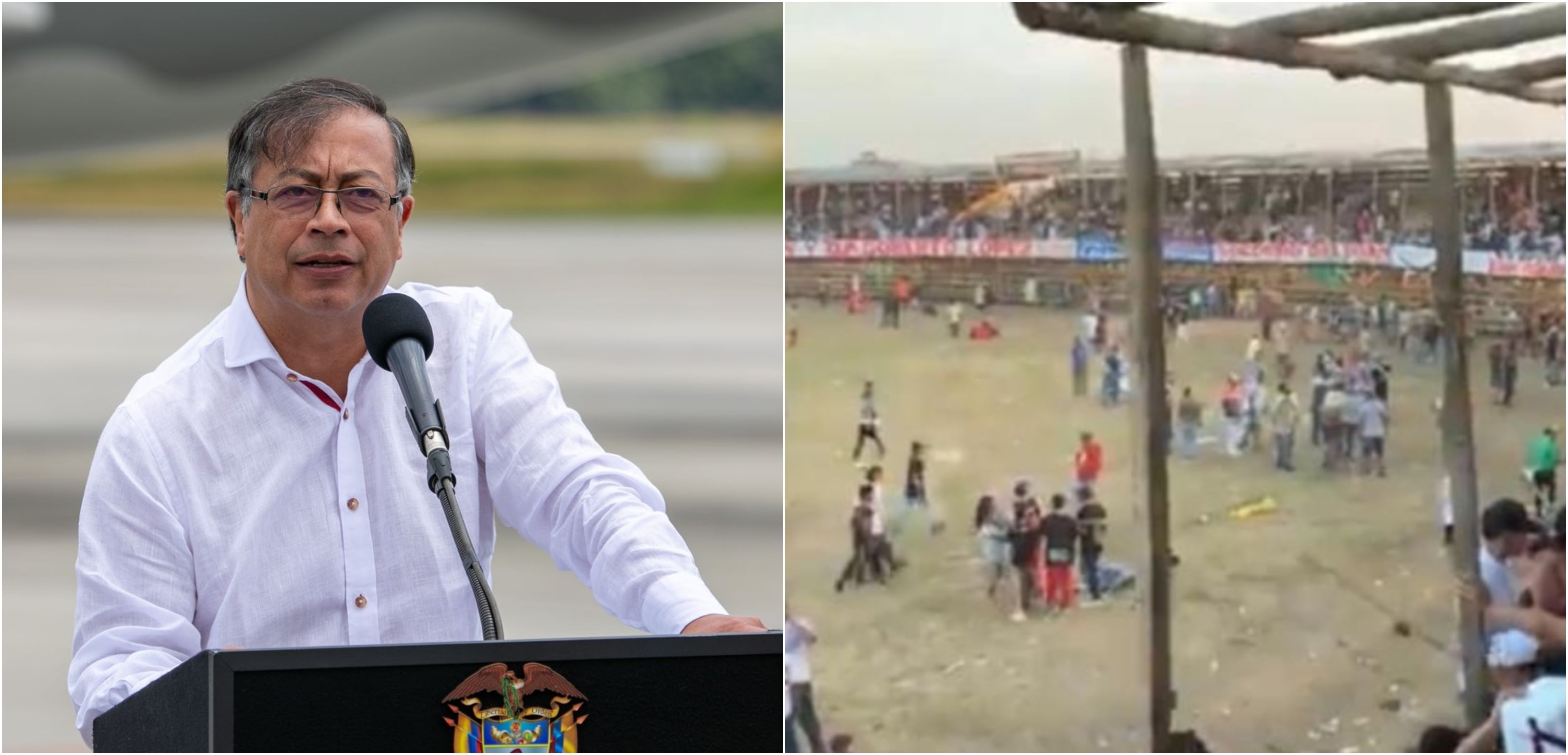 Presidente Gustavo Petro y corralejas