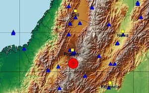 Este temblor ocurrió en una área cercana al volcán Sotará, una región que, según el boletín emitido por el SGC, se encuentra dentro de la zona de influencia del volcán.