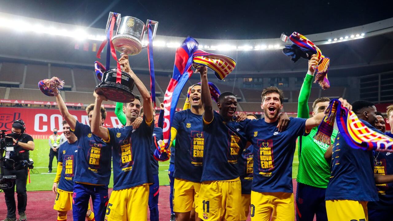 Con un Messi iluminado, el Barcelona gana la Copa del Rey