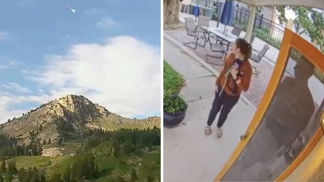 El meteorito cayó en el estado de Utah y el sonido de la explosión se escuchó en Salt Lake City y varias poblaciones cercanas