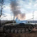 Estados Unidos confirmó este martes que, finalmente, suministrará a Ucrania carros de combate modelo Abrams M1-A1 en vez de los modernos M1-A2 con el objetivo de agilizar los envíos a las Fuerzas Armadas ucranianas. (Photo by Ignacio Marin/Anadolu Agency via Getty Images)