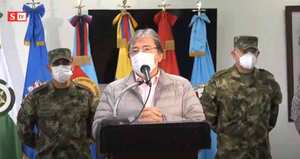 Carlos Holmes Trujillo, ministro de Defensa.