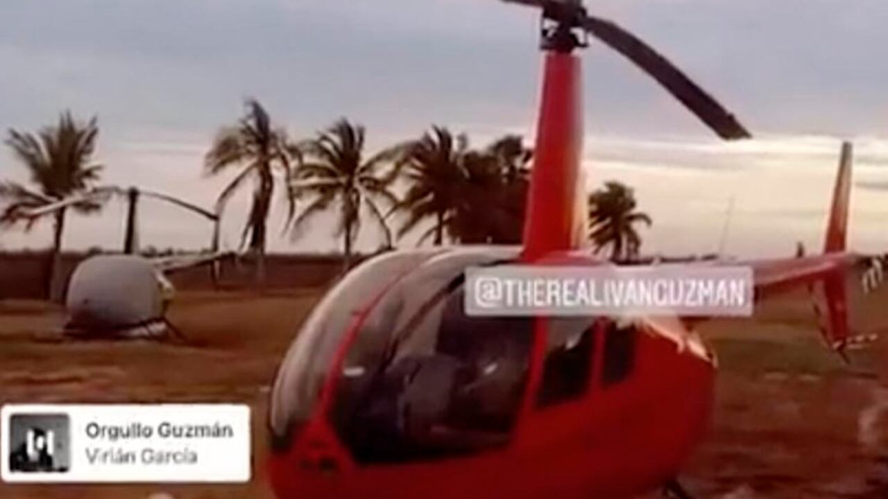 Se trataría de un par de aeronaves modelo Robinson R22 Beta II de uso civil.
