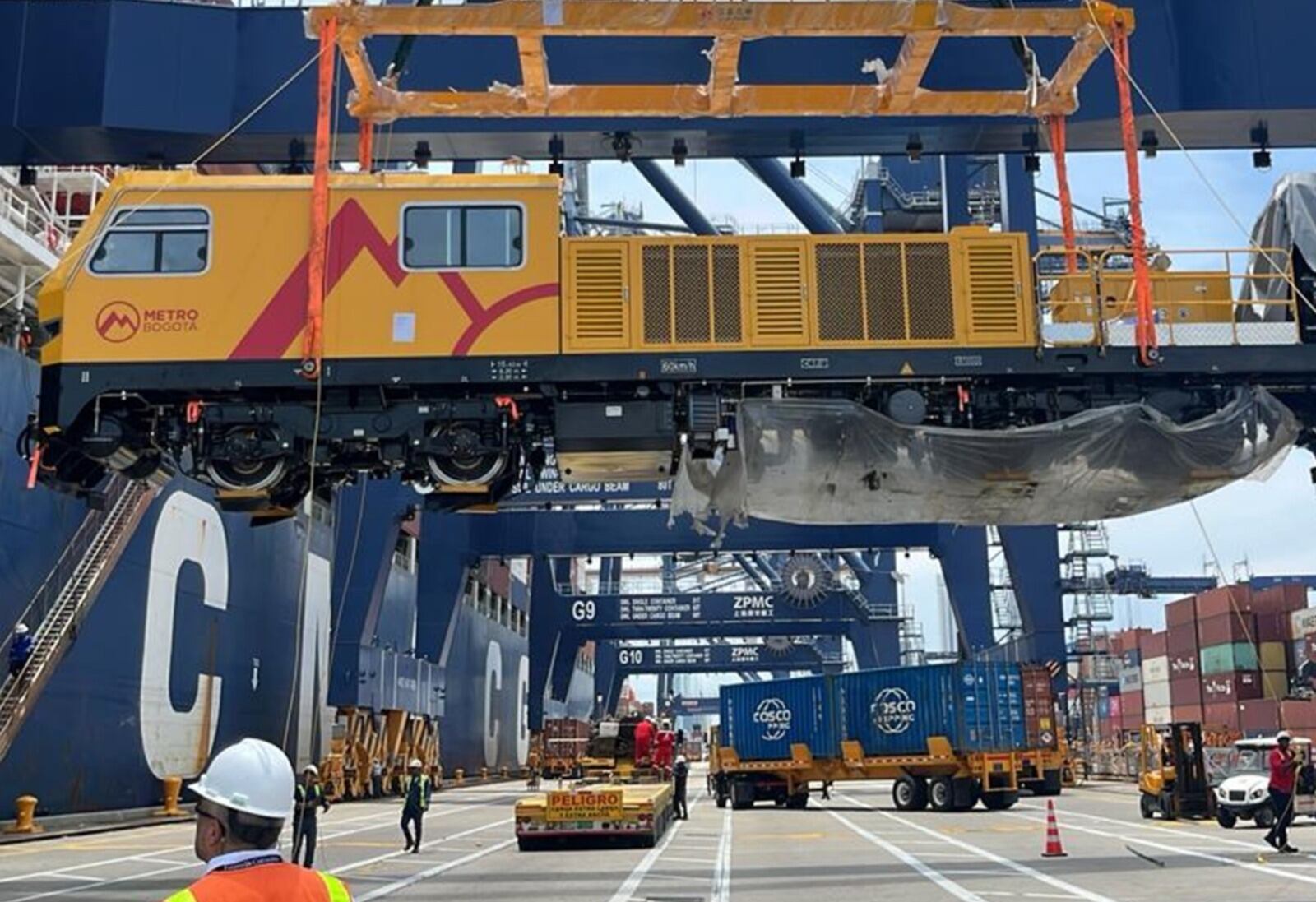 Vehículos auxiliares del Metro de Bogotá