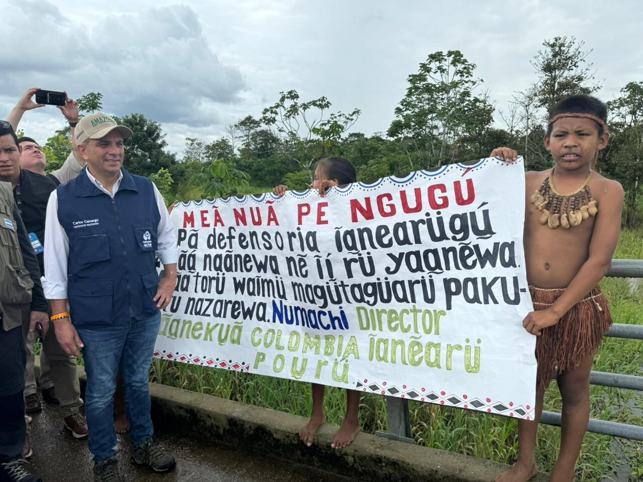 La Defensoría se encuentra adelantando visitas a diferentes partes de Colombia.