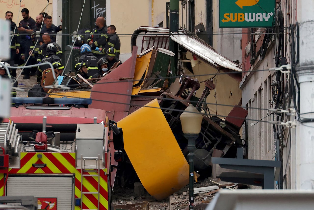 Accidente en Lisboa