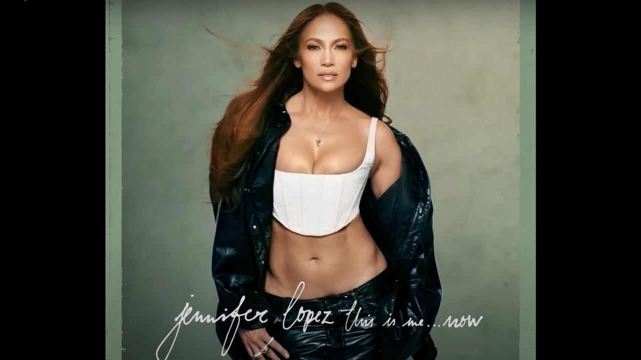 J Lo volvió a sus redes con la lista completa de sus nuevas canciones, que son 13. Foto: YouTube.