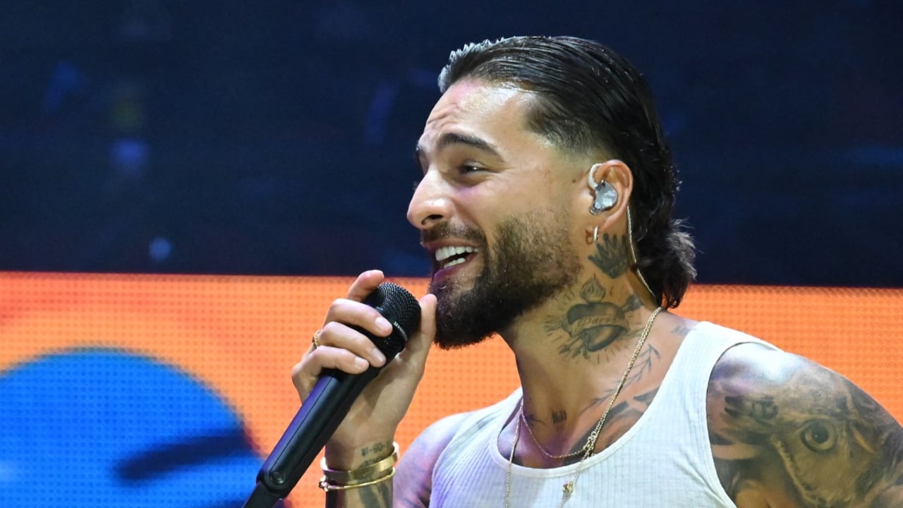 Maluma, cantante colombiano de música urbana.