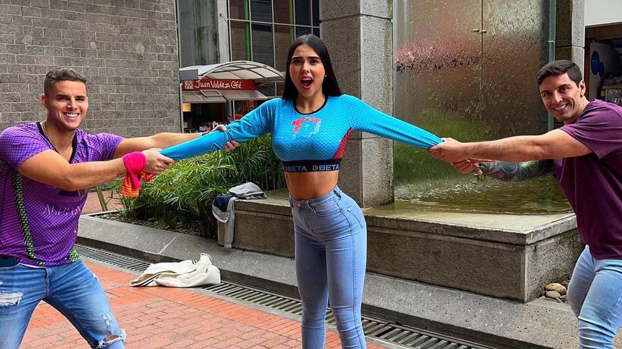 Estos exparticipantes del 'Desafío' siguen dándole larga a su triángulo amistoso. Foto: Instagram @juanpblox.