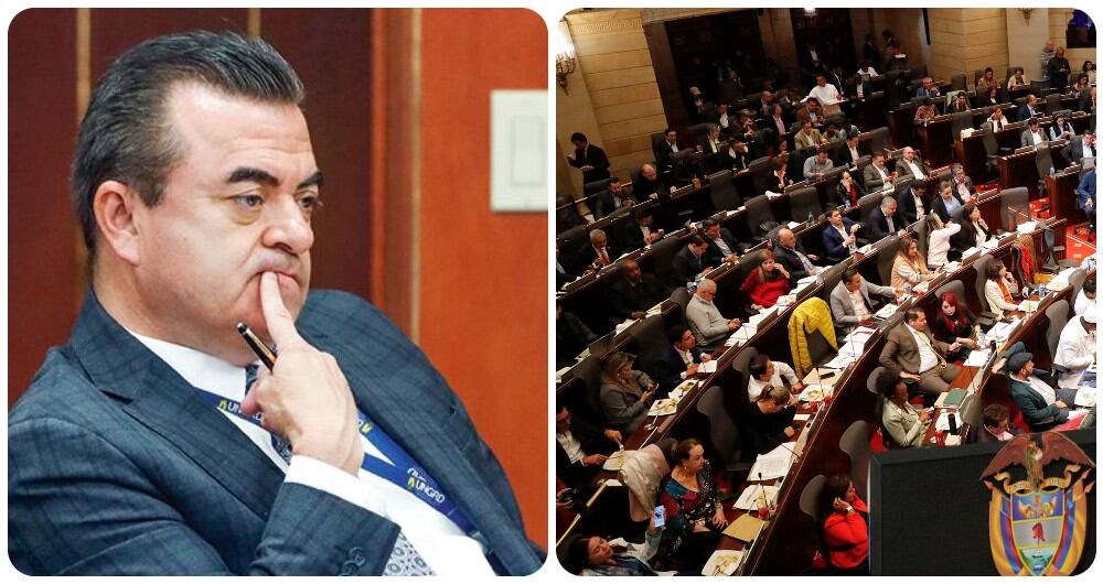 Olmedo López y el Congreso.