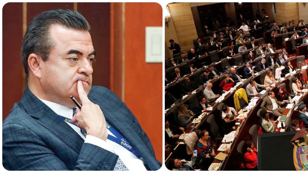 Olmedo López y el Congreso.