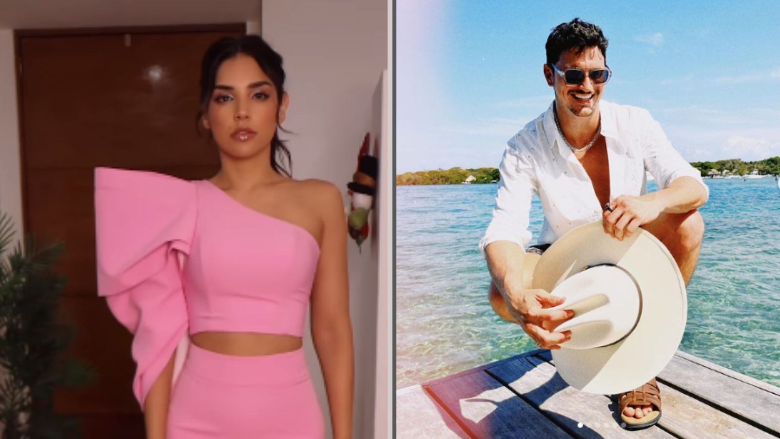 Laura Barjum y David Palacio en Cartagena
Foto Instagram @laurabarjum/  
davidpalacio91