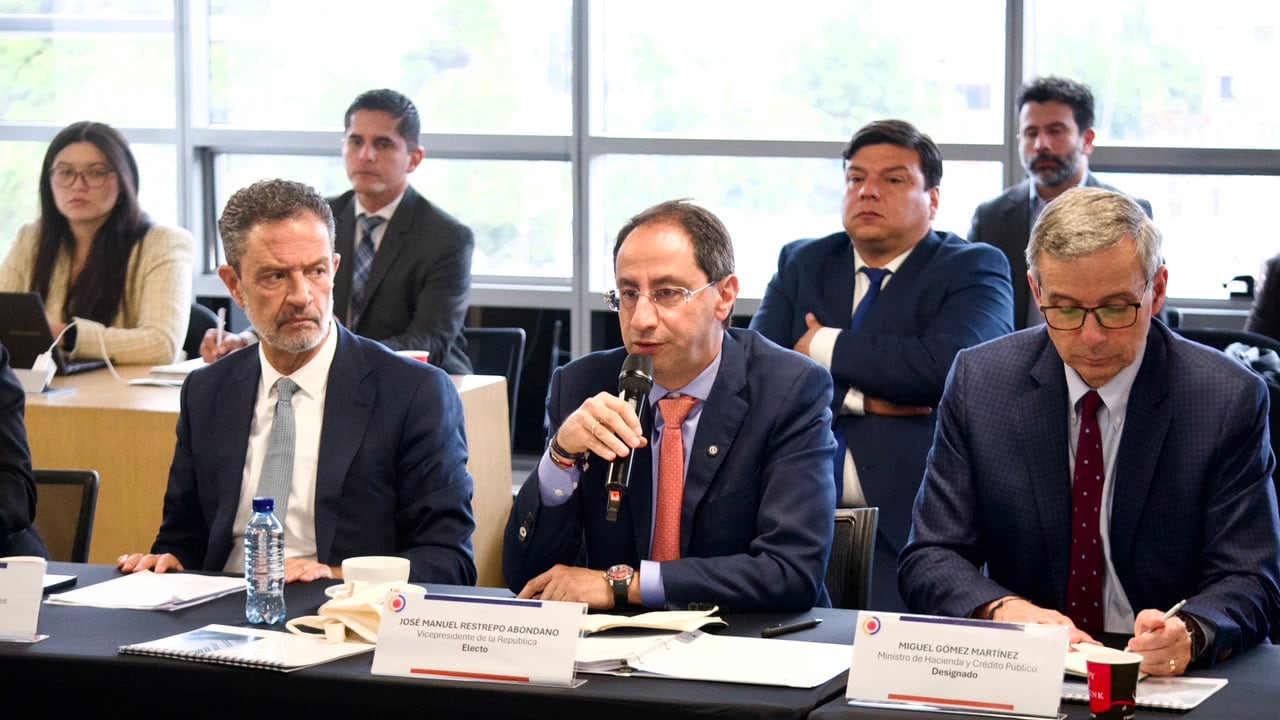 José Manuel Restrepo, vicepresidente de Colombia.